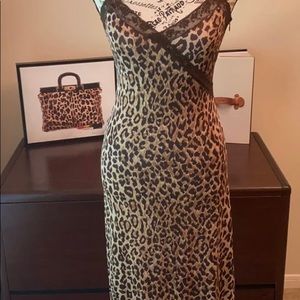 SOLD Authentic Dolce&Gabbana Leopard Chemise Dress